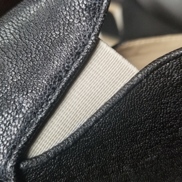 NINE WEST NWORANGES BLACK SLIP ON SHOES Sz 8 - Picture 7 of 10